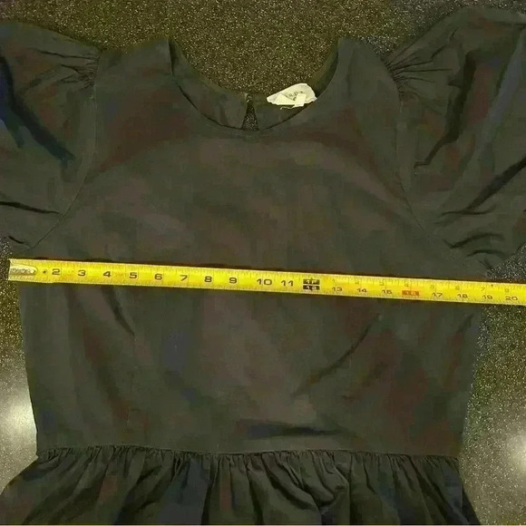 Bird and Knoll Savannah open back navy poplin midi dress - Picture 12 of 13